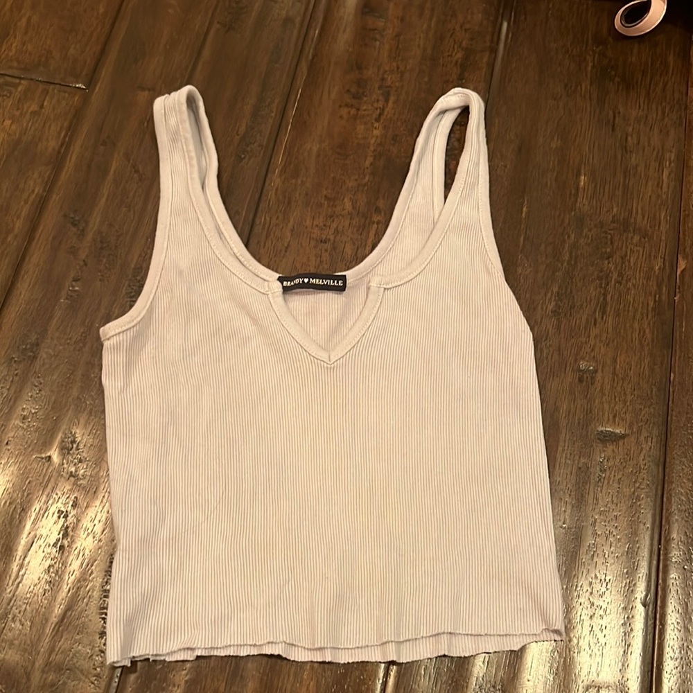 Light blue brandy Melville tank top
